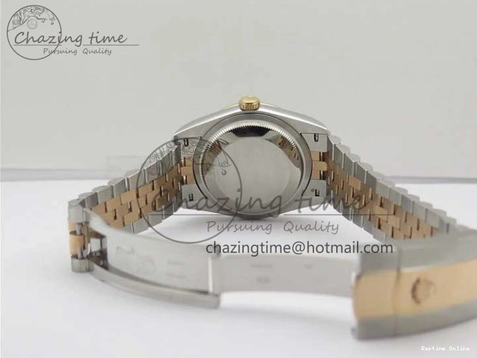 0123 TravelReady DateJust 36 SS RG 126201 BP Maker 1:1 Best Edition Silver Dial on Jubilee Bracelet 2506